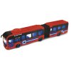 Kloubový autobus Volvo 40 cm Červené vozidlo MHD