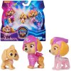 Paw Patrol Movie 3 Mocná sada 3 malých figurek Pes Skye Puppy Pink Puppy