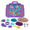 Kinetic Sand kinetický písek mořská panna palác sada kufrů 3 barvy + příslušenství