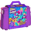 Kinetic Sand kinetický písek mořská panna palác sada kufrů 3 barvy + příslušenství