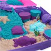 Kinetic Sand kinetický písek mořská panna palác sada kufrů 3 barvy + příslušenství