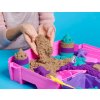Kinetic Sand kinetický písek mořská panna palác sada kufrů 3 barvy + příslušenství
