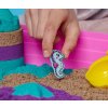 Kinetic Sand kinetický písek mořská panna palác sada kufrů 3 barvy + příslušenství