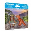 Playmobil DuoPacks 71206 Dobrodruh s T-Rexem