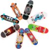Tech Deck Set Barevné Fingerboard Skateboardy Sada 8 kusů Ruční práce skateboardů figurka Tech deck Dude