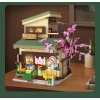 Stavební bloky CaDA Kitty Shop budova v japonském stylu s LED osvětlením 921 prvků C66015W