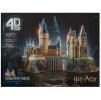 4D puzzle Postavte si 3D model bradavického hradu Harryho Pottera a sestavte jej