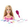 Barbie kadeřnická hlava + sada doplňků 20 dílů