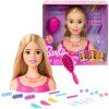 Barbie kadeřnická hlava + sada doplňků 20 dílů
