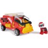 Sada figurek PAW Patrol The Movie 2 Marshall, vozidlo, červené auto, hasičské auto, světlo, zvuk