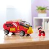 Sada figurek PAW Patrol The Movie 2 Marshall, vozidlo, červené auto, hasičské auto, světlo, zvuk