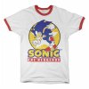 Tričko Ježek Sonic - Fast Sonic, bílé
