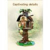 CaDA Tree House Library Knihovna v domku na stromě LED světla 1808 dílků C66013W