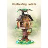 CaDA Tree House Library Knihovna v domku na stromě LED světla 1808 dílků C66013W