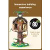 CaDA Tree House Library Knihovna v domku na stromě LED světla 1808 dílků C66013W