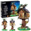 CaDA Tree House Library Knihovna v domku na stromě LED světla 1808 dílků C66013W