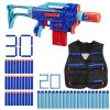 Nerf Elite 2.0 Stormcharge Wild Edition F7376 + vesta + 30 vaflových šípů