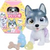Pamper Petz Husky pes z gangu plíšků 20 cm + příslušenství