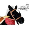 Černobílý houpací kůň Sounds Moves Snout Tail 74 cm