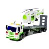 Auto Transporter na baterie 1:16 s helikoptérou