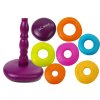 Pyramida barevných obrouček pro miminko