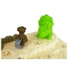 Daisy Play Dough Table Dinosauři Vejce Forma Sopka se zářící lávou 4 barvy