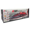 Dálkově ovládaný motorový člun H101 Red 1:48 2,4G 35 km/h