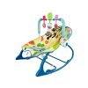 Houpací křeslo 2v1 Blue Zebra Sounds Vibration