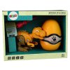 Dinosaurus Tyrannosaurus Rex sada se šroubovákem Egg DIY Orange