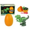 Dinosaurus Tyrannosaurus Rex sada se šroubovákem Egg DIY Green