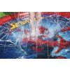 Nafukovací podložka do bazénu s fontánou Spider-man 165 cm Bestway 98792