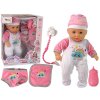 Baby Doll Sound dudlík Bib Pink White Cloud Pyžamo