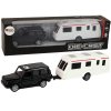 Jeep Black Caravan Vehicle Set Kovové prvky