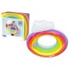 Nafukovací plavecký kruh 107 cm Rainbow Bestway 43647