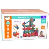 Magnetické bloky 145 kusů 3D skluzavka pro míčky