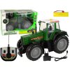 Zelený a černý R/C dálkově ovládaný traktor