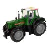 Zelený a černý R/C dálkově ovládaný traktor