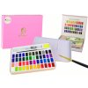 Umělecká sada 48 akvarelových barev a doplňků