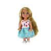 Dětské panenky Anlily Matka a dcera Koloběžka s blond vlasy 8 El.