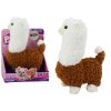 Llama Interactive Pet Brown alpaca Walks Game 23 cm