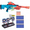 Nerf Fortnite Storm Scout Sniper F8346 + elektronický štít 3 terče + 30 vaflových šípů