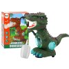 Dinosaur Dancing Překážka Senzor Světla Zvuky Zelená