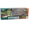 Dinosaur Truck Transport Springs 6pcs Lights Sounds Green