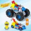Sada turbo bagrů T-Racers Power Trucks 2v1 Vozidlo
