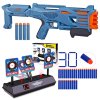 Nerf Elite 2.0 Tetrad QS-4 F5026 + elektronický terč + 30 šipek