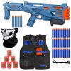 Nerf Elite 2.0 Tetrad QS-4 F5026 + terče + 30 šipek + Bandana + brýle + vesta