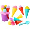Sada na zmrzlinu Sand Set Ice Cream Bucket Spatula Pink 6 ks.