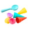 Sada na zmrzlinu Sand Set Ice Cream Bucket Spatula Pink 6 ks.