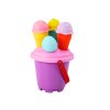 Sada na zmrzlinu Sand Set Ice Cream Bucket Spatula Pink 6 ks.
