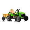 Bateriový traktor BBH-030, zelený